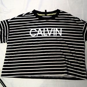 Stripped Calvin Klein T-Shirt